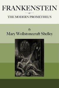 Project Gutenberg cover of Frankenstein