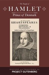 Project Gutenberg cover of Hamlet