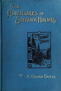 Project Gutenberg cover of The Adventures of Sherlock Holmes