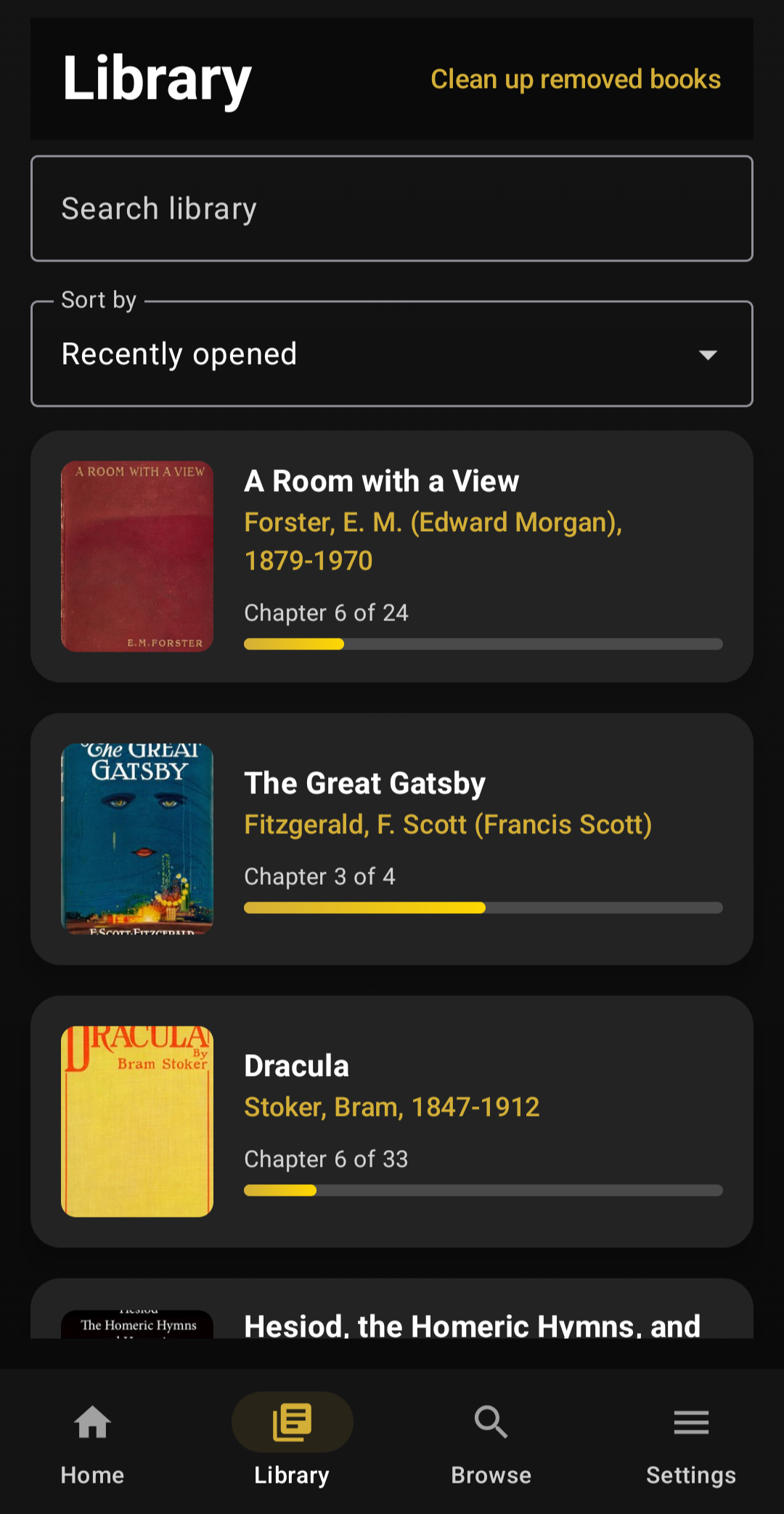 Guten library